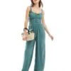 Hollister Jumpsuit In Green For Women Lagoon 1 Hollister Jumpsuit In Green For Women Lagoon -Hollister Shop 206374198 1 lagoon