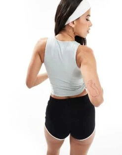 Hollister Seamless Racer Vest In Grey/green For Women Puritan Gray -Hollister Shop 206685131 3