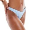 Hollister Co-ord High Leg Bikini Bottoms In Blue For Women Dutch Canal