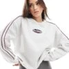 Hollister Contrast Panel Logo Detail Sweat Top Co-ord In Grey Multi For Women -Hollister Shop 207275283 1 greymulti