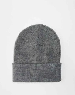 Hollister Knitted Beanie In Grey For Unisex -Hollister Shop 207355821 1 grey 1