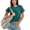 Hollister Short Sleeve In Light Green For Women