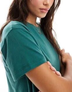 Hollister Short Sleeve In Light Green For Women -Hollister Shop 207361482 4