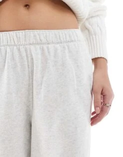 Hollister Logo Dad Jogger In Grey Marl For Women -Hollister Shop 207361939 5