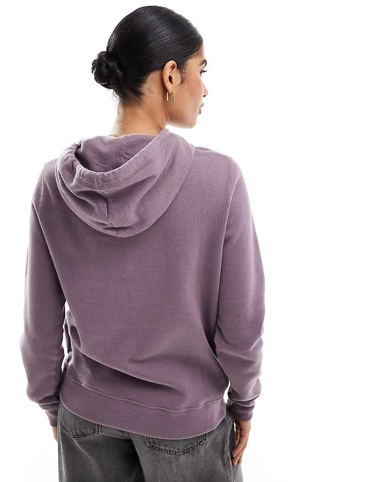 Hollister Logo Detail Pullover Hoodie In Light Brown For Women 6 Hollister Logo Detail Pullover Hoodie In Light Brown For Women - Image 4