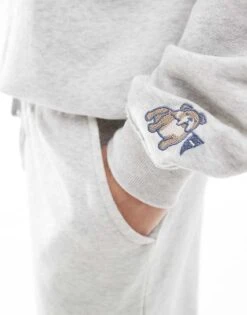 Hollister Varsity Crewneck Sweatshirt Co-ord In Grey For Women -Hollister Shop 207362014 3