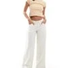Hollister Baggy Drawstring Trouser In Beige For Women -Hollister Shop 207362075 1 beige