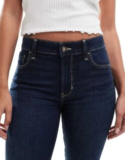Hollister High Rise Super Skinny Jean In Indigo For Women -Hollister Shop 207362179 5