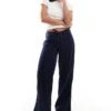 Hollister Baggy Drawstring Trouser In Navy For Women -Hollister Shop 207362719 1 navy