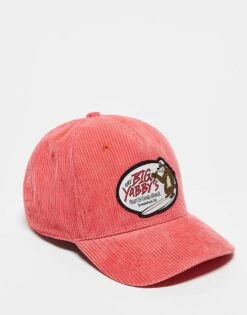 Hollister Y2K Ribbed Motif Surf Cap In Red For Unisex -Hollister Shop 207879888 1 red 1