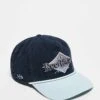 Hollister Y2K Ribbed Motif Surf Cap With Contrast Peak In Navy For Unisex Blue -Hollister Shop 207879938 1 blue