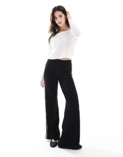 Hollister Off Shoulder Crochet Jumper In White For Women -Hollister Shop 207896000 3