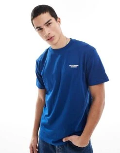 Hollister Micro Logo Relaxed Cooling T-shirt In Navy For Women -Hollister Shop 207898390 1 navy 1